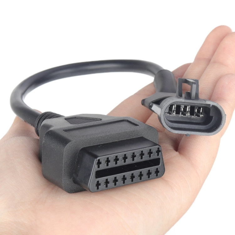 Motorcycle OBD II 3Pin Adapter Cable for CFMOTO, For CFMOTO