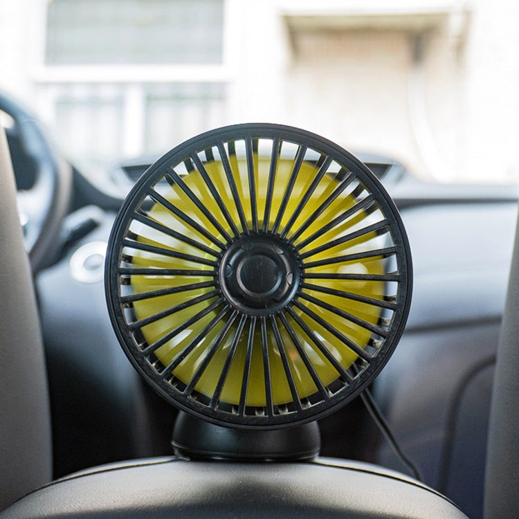 F403 Portable Car Center Console Sucker Electric Cooling Fan with Aromatherapy, F403