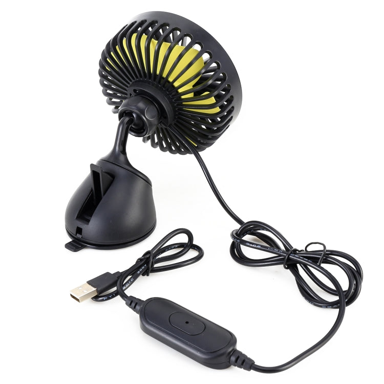 F403 Portable Car Center Console Sucker Electric Cooling Fan with Aromatherapy, F403