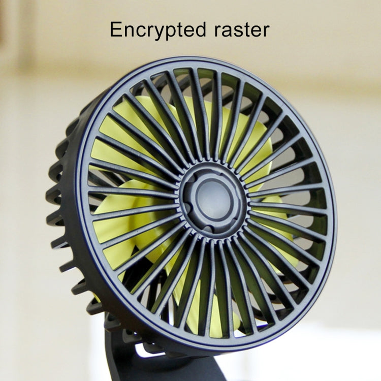 F403 Portable Car Center Console Sucker Electric Cooling Fan with Aromatherapy, F403