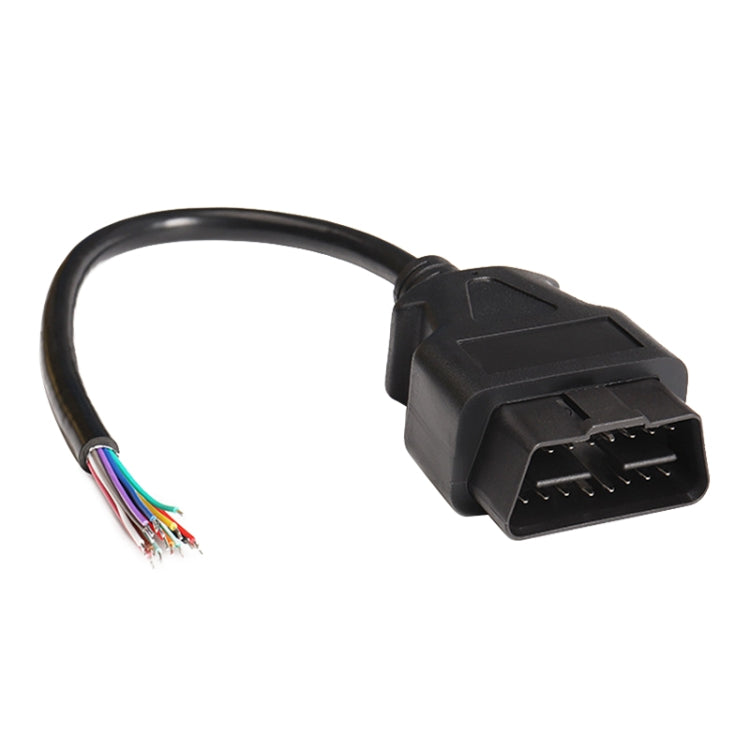 16PIN Male OBD Cable Opening Line OBD 2 Extension Cable for Car Diagnostic Scanner, Cable Length: 100cm, 100cm