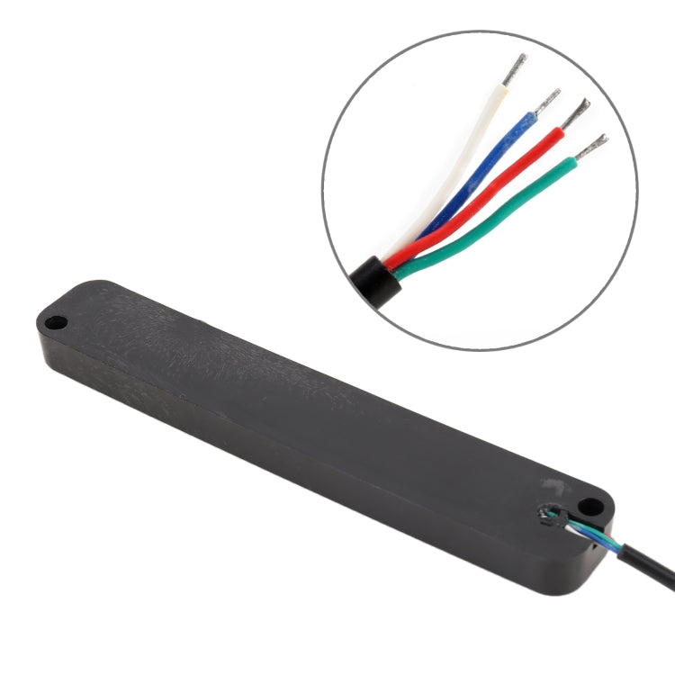 105mm DC12-24V / 1.6W Motorcycle LED Dynamic Blinker Side Lights Flowing Water Brake Lamp Turn Signal Light, Cable Length: 1m, 105mm