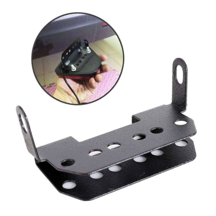 DC12V 1W Car Square Highlight Brake Lights Reversing Light with 15LEDs SMD-3528, Square (Black), Square (Red), Square (Transparent)