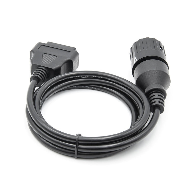Motorcycle OBD Cable 10PIN to 16PIN Connector Cable for BMW, For BMW
