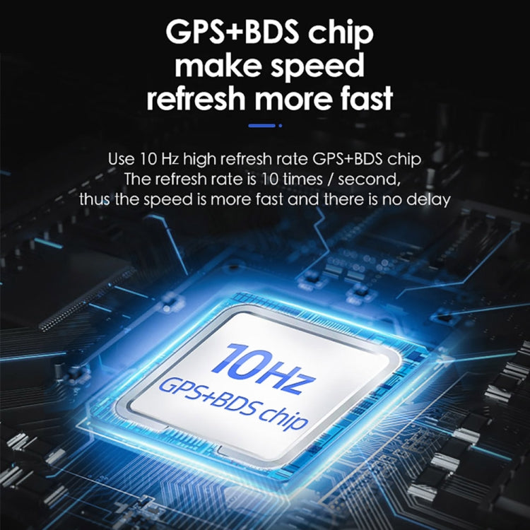 H400G Car 3.5 inch GPS Mode HUD Head-up Display Support Speed / Time / Distance Display, H400G