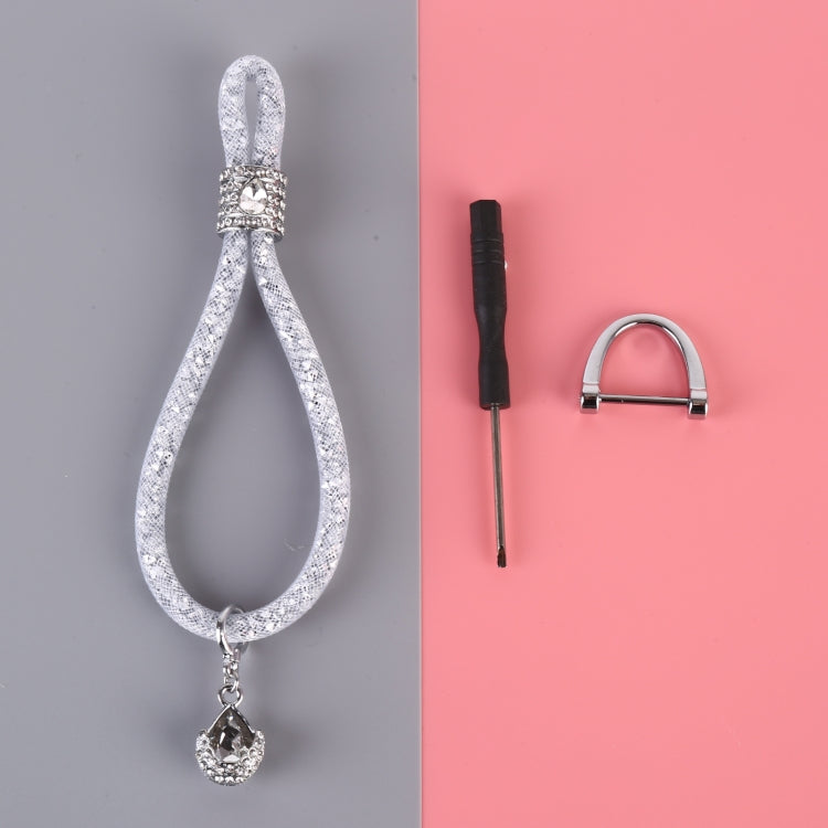 Car Diamond Metal + Plastic Keychain
