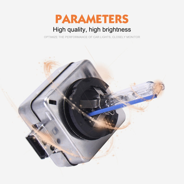 2 PCS D3R 8000K Car HID Xenon Bulb Kit Headlight, 8000K