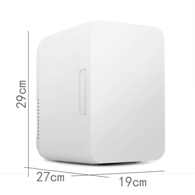 8L 37-48W Car / Home Mini Refrigerator, EU Plug, Blue, White, Pink