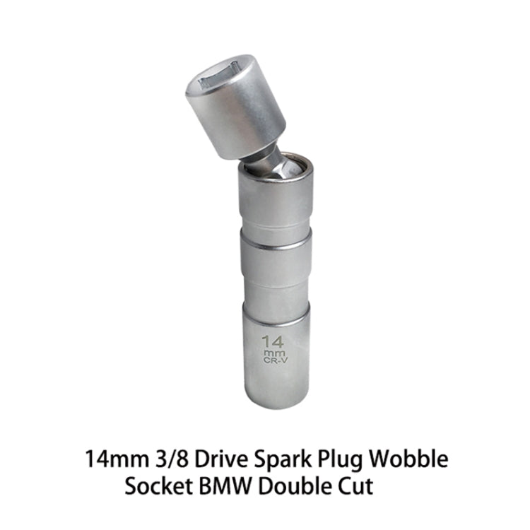 ZK-009 Car 14mm Universal Spark Plug Removal Sleeve Tool for Nissan / BMW / Volkswagen / Mercedes-Benz / Audi, 14mm