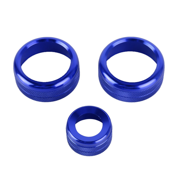 3 PCS Car Metal Air Conditioner Knob Case for BMW X1 / X2 / GT, For BMW X1 / X2 / GT (Silver), For BMW X1 / X2 / GT (Blue), For BMW X1 / X2 / GT (Red)