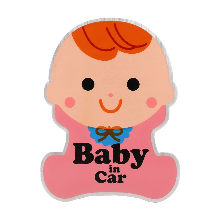 Baby in Car Free Sticker Warning Sticker, Baby in Car Warning Sticker