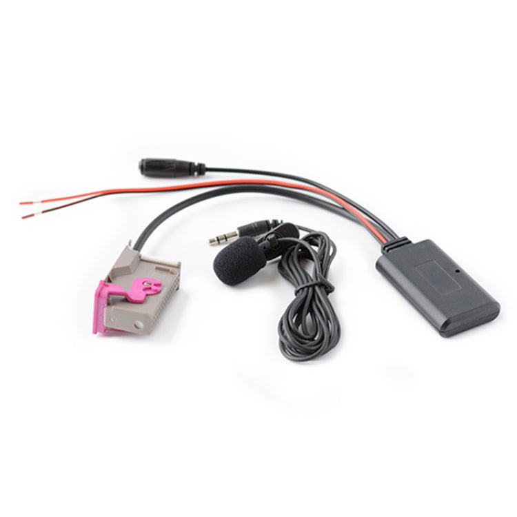 Car RNS-E 32PIN Bluetooth Music + MIC Call AUX Audio Cable for Audi A3 A4 A6 A8 TT R8, For Audi A3 A4