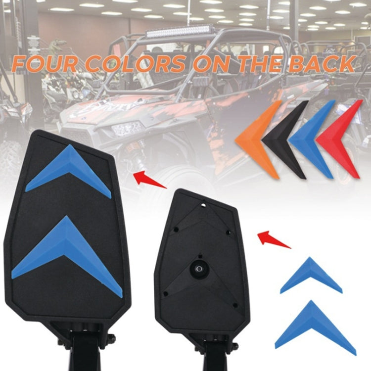 UTV-19 Wide Angle All-terrain Farmer Car Rearview Mirror 1.75 inch General Reflective Mirror, UTV-19