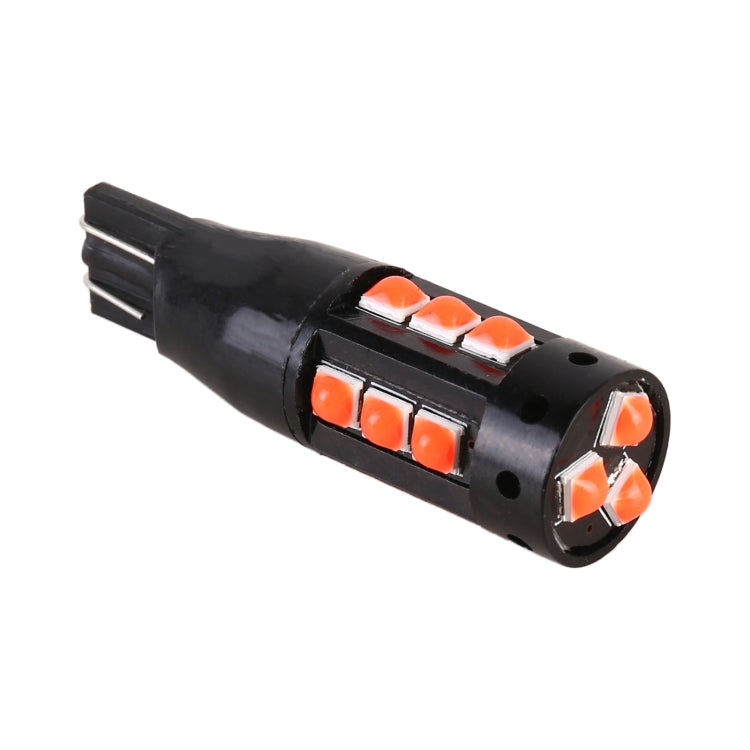 2 PCS T10 DC12V / 6.5W Car Clearance Light 15LEDs SMD-3030 Lamp Beads, 15LEDs SMD-3030 (Yellow Light), 15LEDs SMD-3030 (Ice Blue Light), 15LEDs SMD-3030 (Blue Light), 15LEDs SMD-3030 (Pink Light), 15LEDs SMD-3030 (Green Light), 15LEDs SMD-3030 (Red Lig...