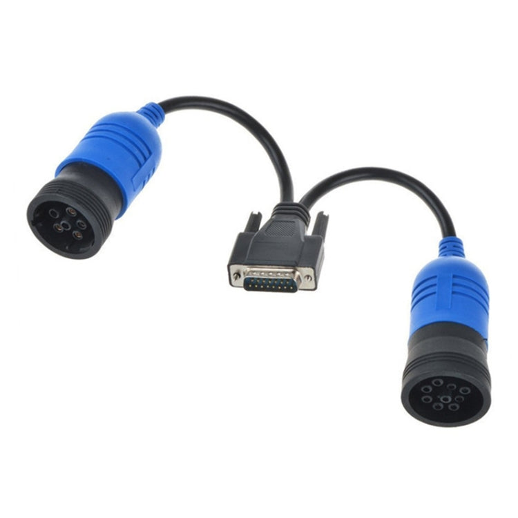 For Nexiq Pn 405048 6 and 9Pin Y Deutsch Cummins Adapter Truck Diagnose Cable, Truck Diagnose Cable