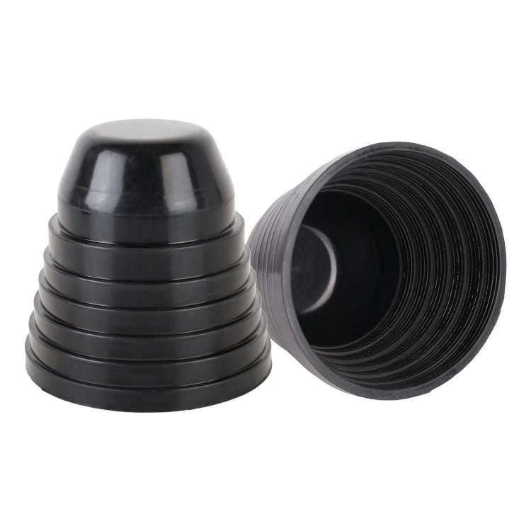1 Pair Universal Headlight Soft Rubber Dust Cover, Suitable for 70-100cm Inner Diameter, 70-100cm