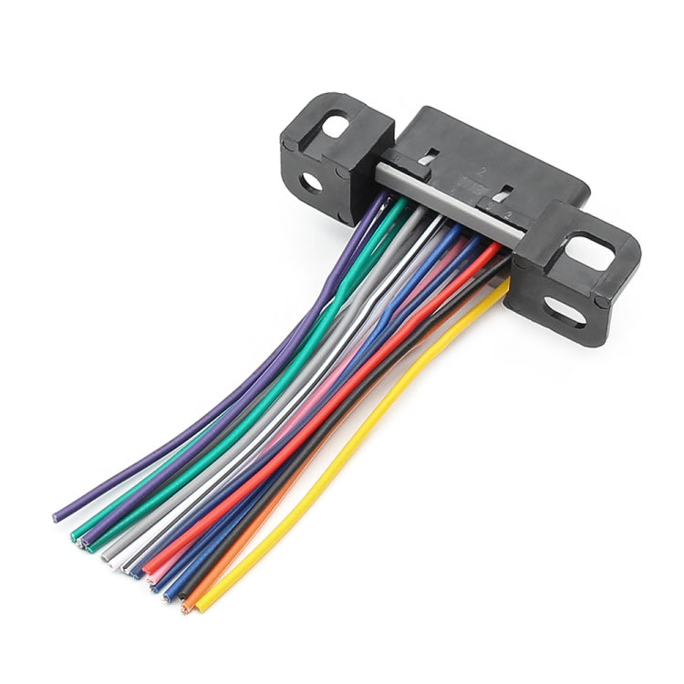 J1962F OBD2 16Pin Terminal Version Female Connector, Cable length: 10cm, 16Pin