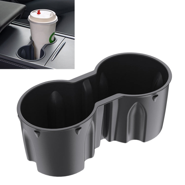 SHUNWEI SD-1054 Car Water Cup Holder for Tesla Model 3 / Y 2021-2022, SD-1054 (Grey), SD-1054 (Black)