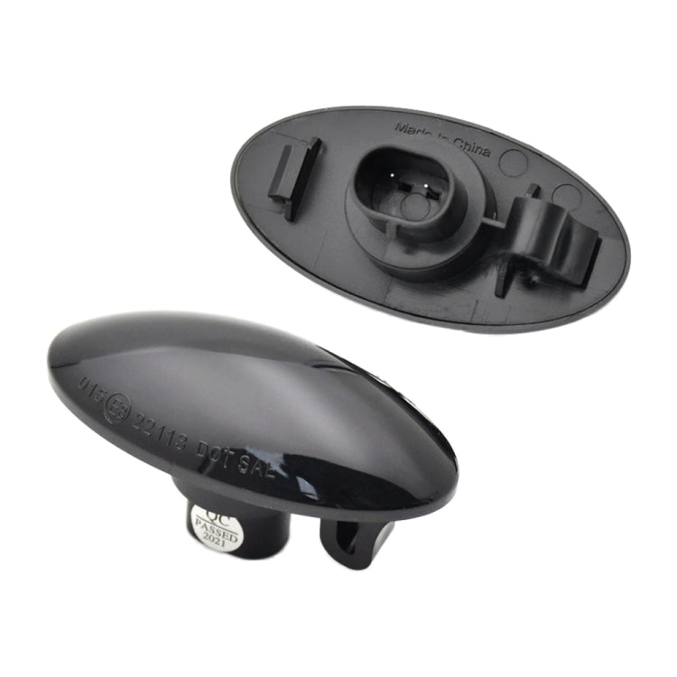 2pcs For Suzuki Grand Vitara JT 2005-2012 Car Dynamic LED Fender Side Light, For Suzuki Grand Vitara JT 2005-2012 (Transparent), For Suzuki Grand Vitara JT 2005-2012 (Transparent Black)
