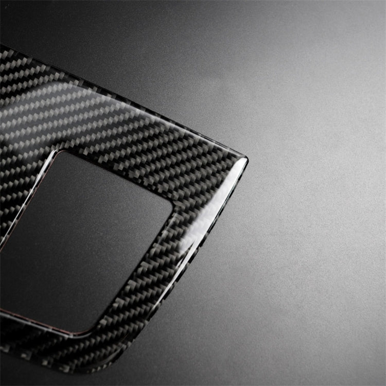 Carbon Fiber Car Instrument Large Outlet Decorative Sticker for BMW E90 2005-2012, Instrument Large Outlet