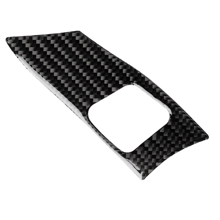 Car Carbon Fiber Steering Wheel Button A Decorative Sticker for Lexus IS250 300 350C 2006-2012, Left and Right Drive Universal, Steering Wheel Button A