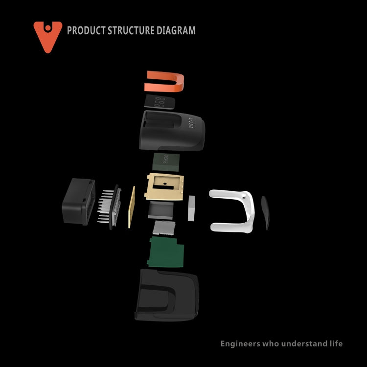 Viecar VP002 Car Mini OBD Fault Detector V1.5 WiFi Diagnostic Tool, VP002