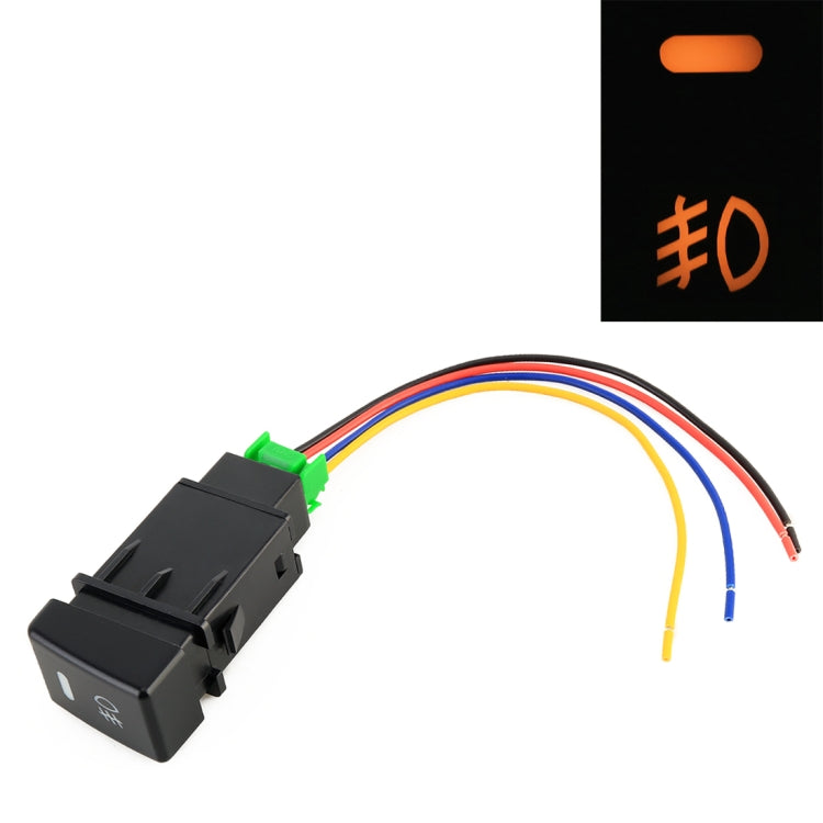 Car Fog Light On-Off Button Switch for Isuzu, with Cable, For Isuzu, with Cable
