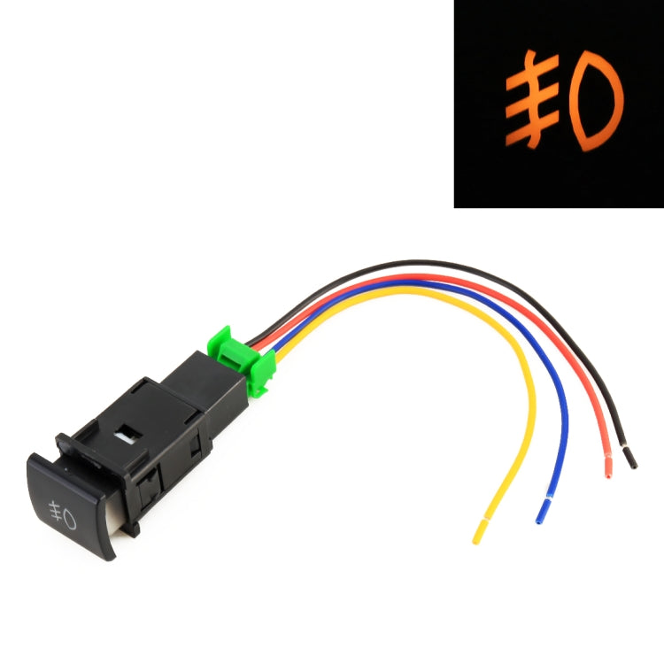 Car Fog Light On-Off Button Switch for Toyota Camry, with Cable, For Toyota Camry (with Cable)