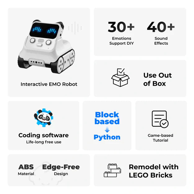 Makeblock Codey Rocky An interactive robot toy for kids to learn robotics and programming + FREE Online course