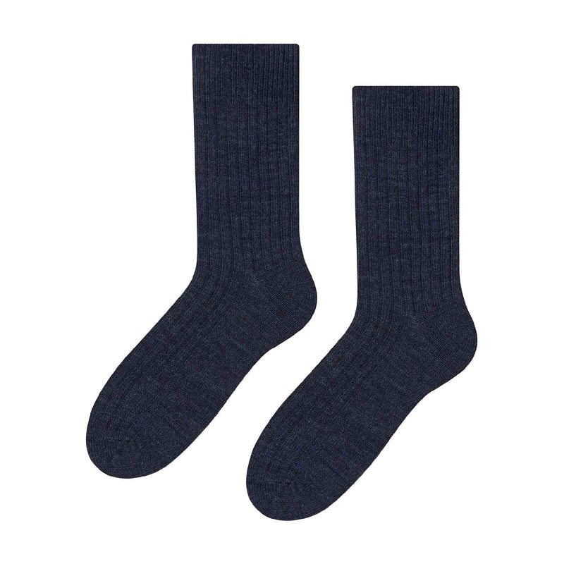 1 Pack Mens Alpaca Wool Warm Boot Socks for Winter