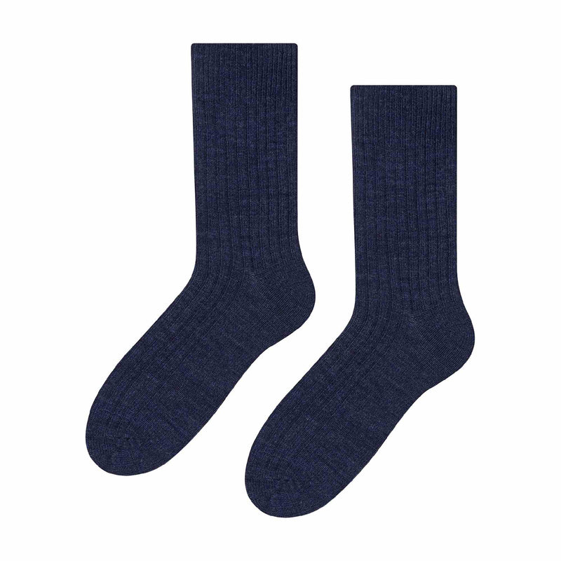 1 Pack Mens Alpaca Wool Warm Boot Socks for Winter