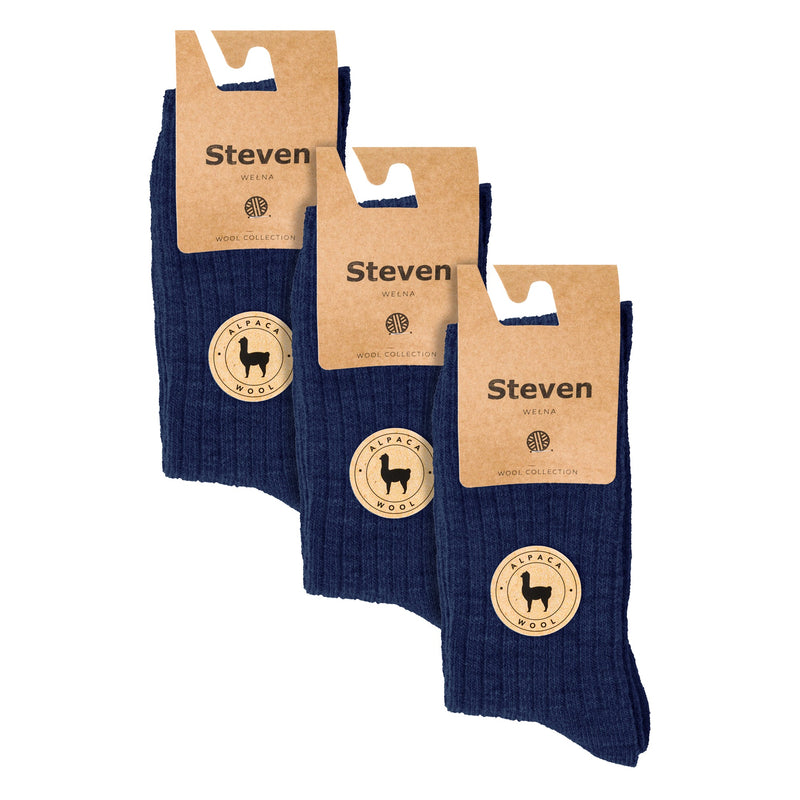 3 Pairs Mens Alpaca Wool Winter Thick Warm Boot Socks
