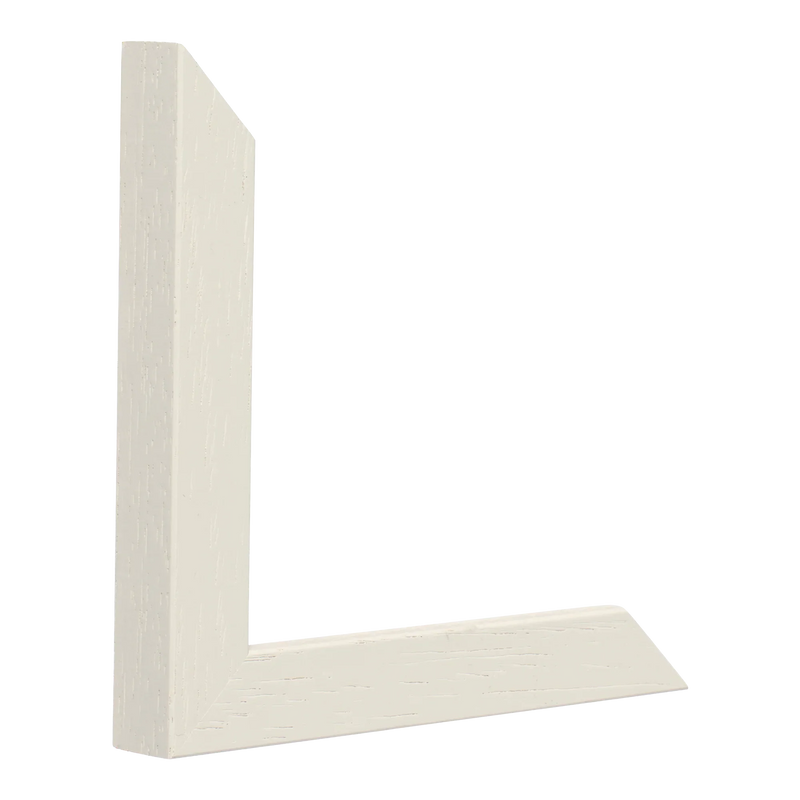 Cube Cream Grain Picture Frame, 11x14"