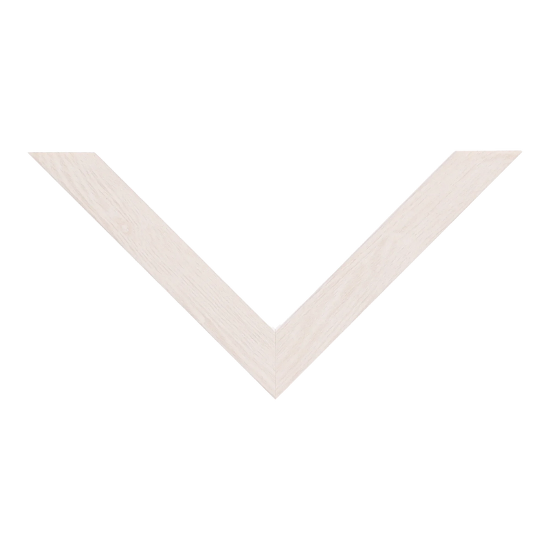 Cube Cream Picture Frame, 8.8x24.3"