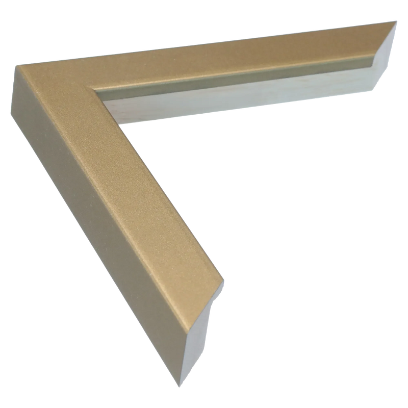 Cube Gold Picture Frame, 50x100cm