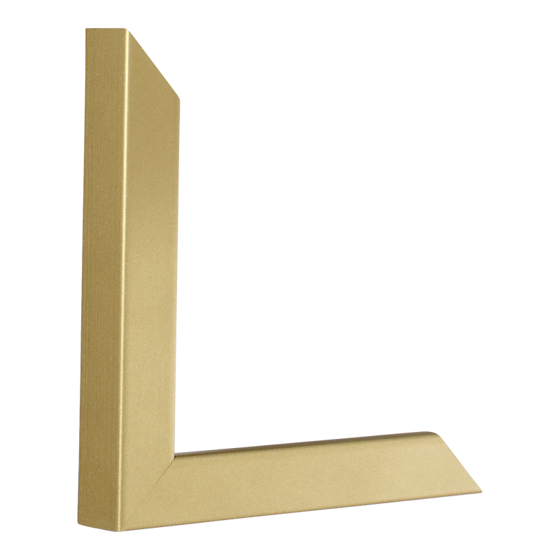 Cube Gold Picture Frame, 6x8"