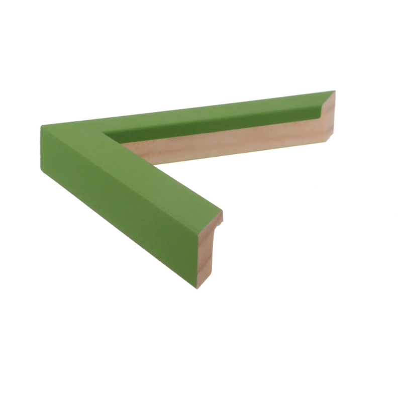 Cube Green Picture Frame, 3.5x5.0"