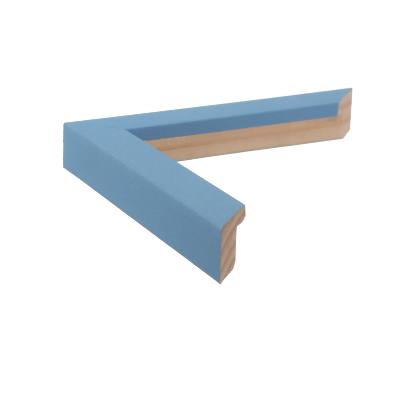 Cube Light Blue Picture Frame, 10x20"