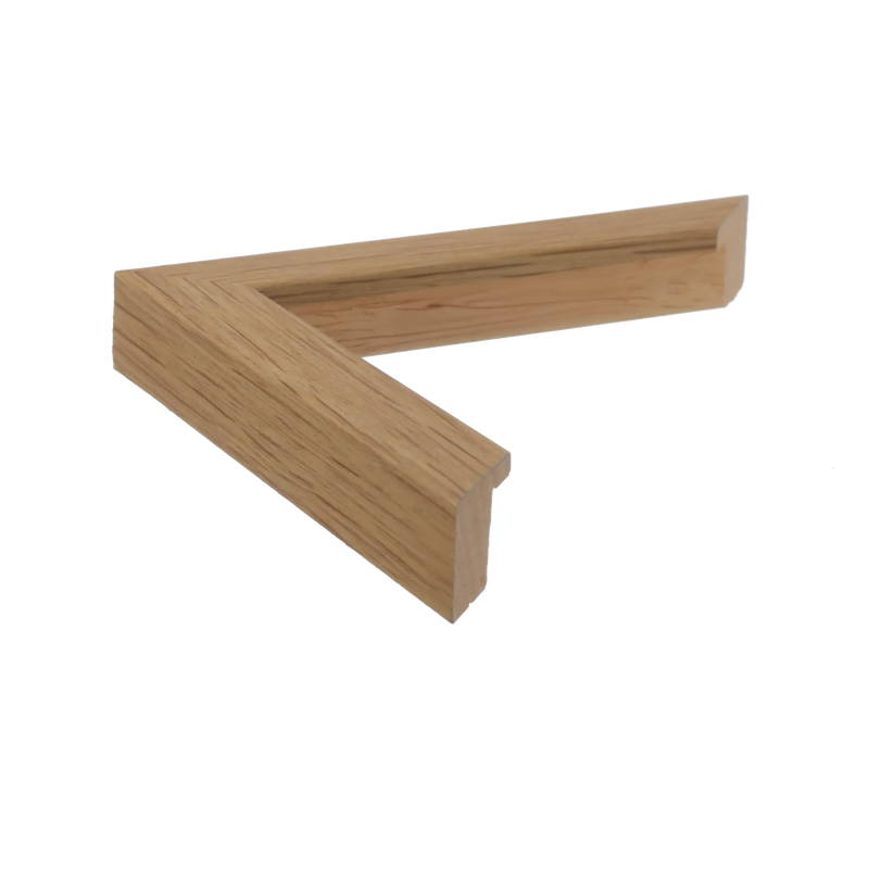 Cube Oak Picture Frame, 7x9"