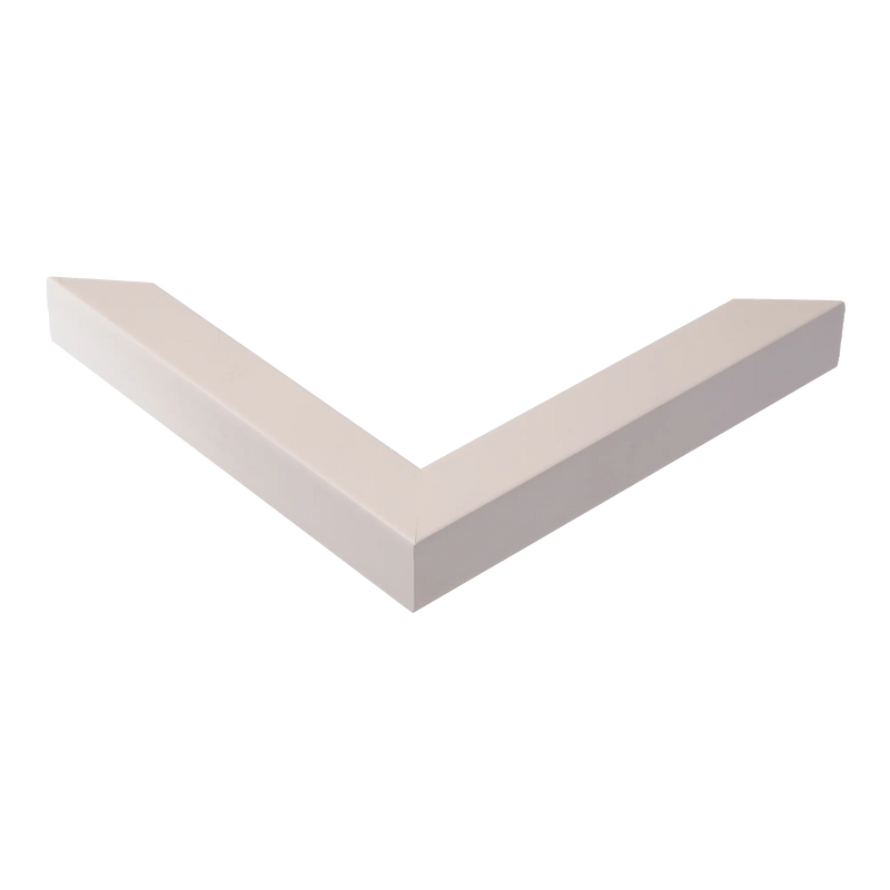 Cube White Picture Frame, 11.5x28.3"