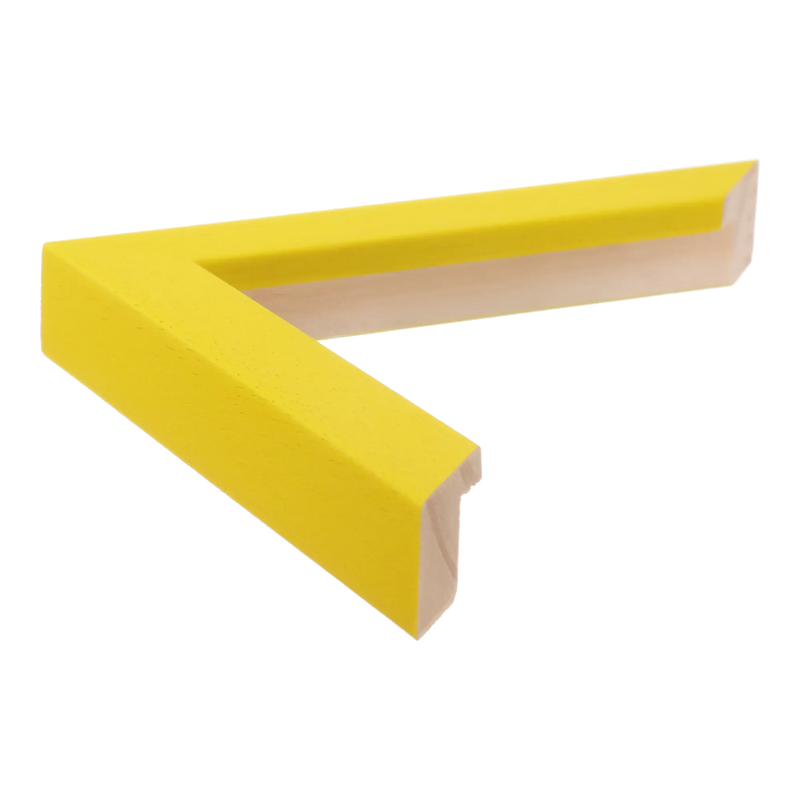 Cube Yellow Picture Frame, 10x14"
