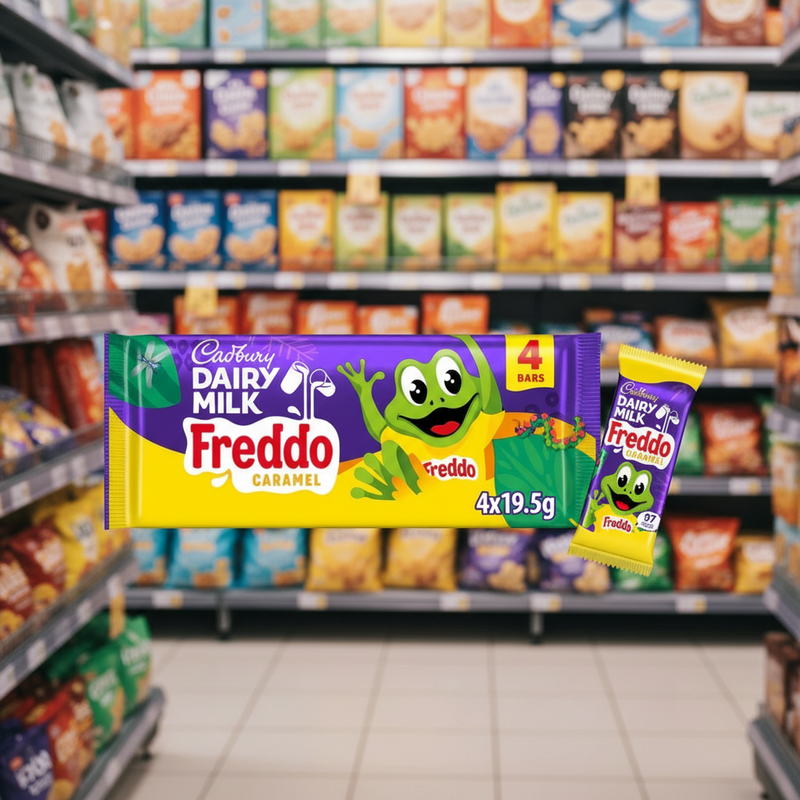 30 x Cadbury Caramel Freddo 4pk - 72GM