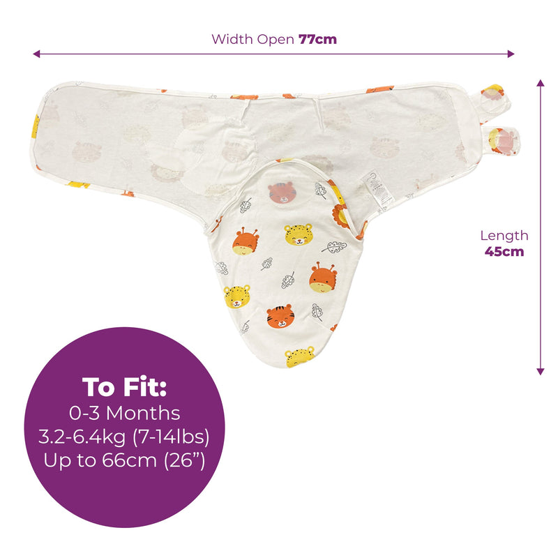 Callowesse Newborn Baby Swaddle 0-3 Months – Curious Cubs