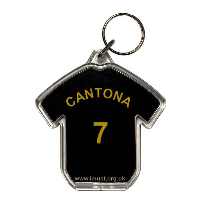 Eric Cantona Player Keyring