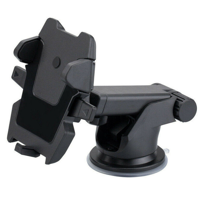 Car Phone Holder Universal Suction Mount Dashboard Windscreen Air Vent Mobile Black