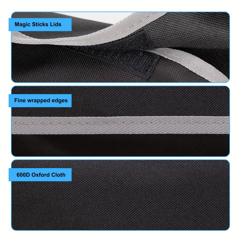 Universal Car Seat Back Organizer - Large Capacity Storage with Multiple Pockets & Durable Fabric