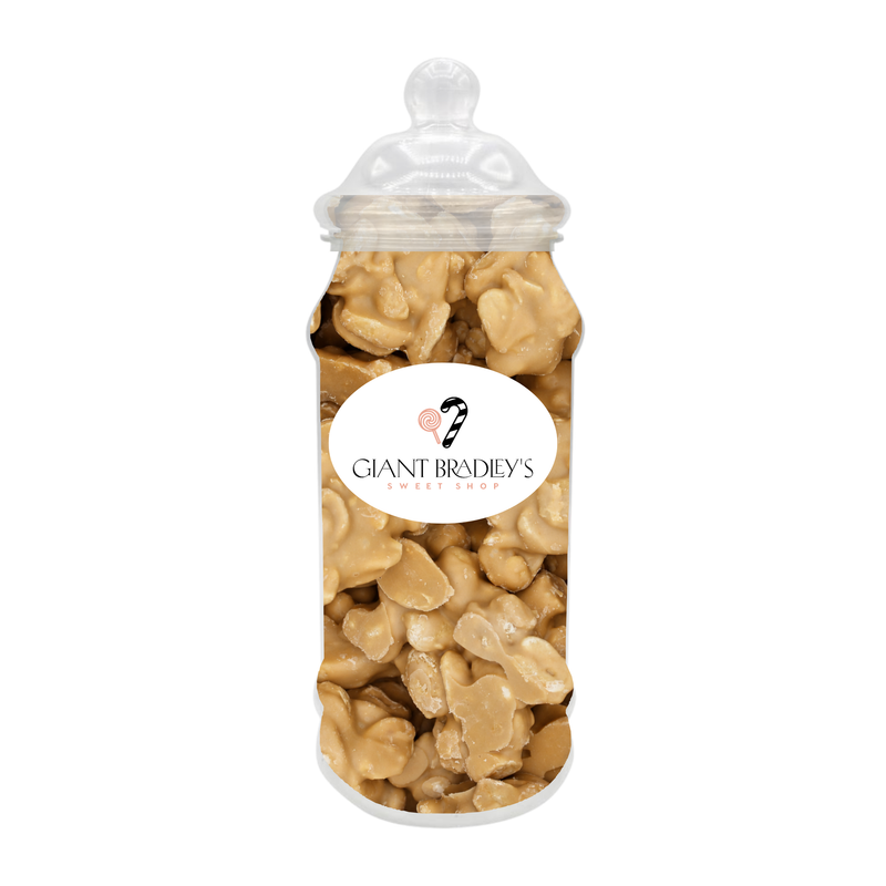 Caramel and Sea Salt Peanut Clusters