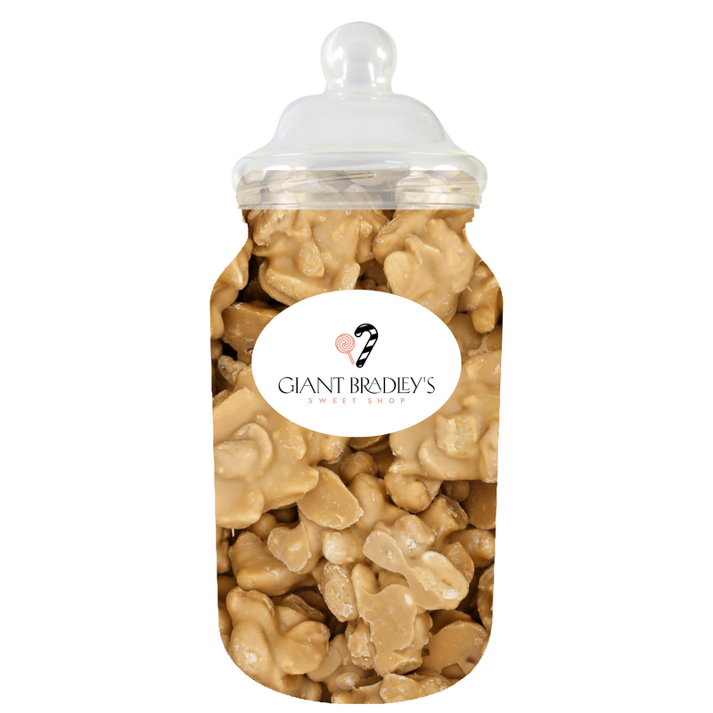 Caramel and Sea Salt Peanut Clusters