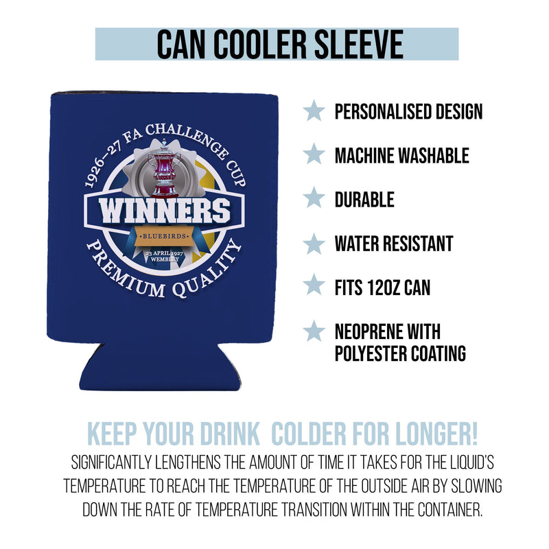 Cardiff FA Cup - Football Legends - Can Cooler