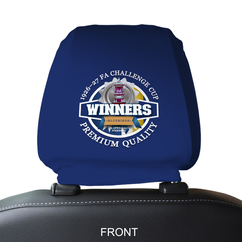 Cardiff FA Cup - Football Legends - Headrest Cover